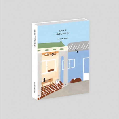 곽명주 엽서집 ver6. white (24 Postcards)