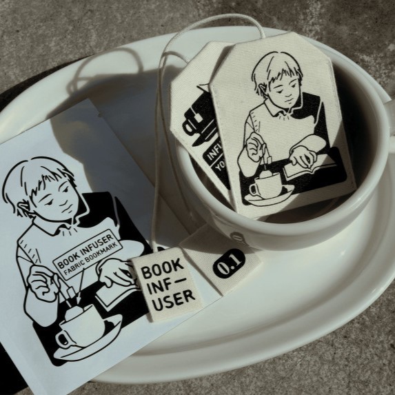 BOOK INFUSER 티백 책갈피